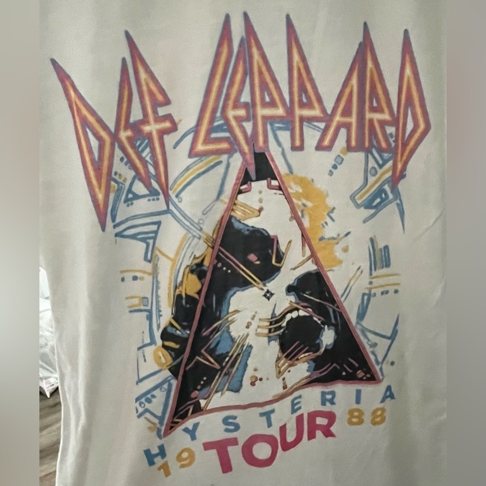 American Classics Def Leppard 1988 Hysteria Tour Medium Shirt